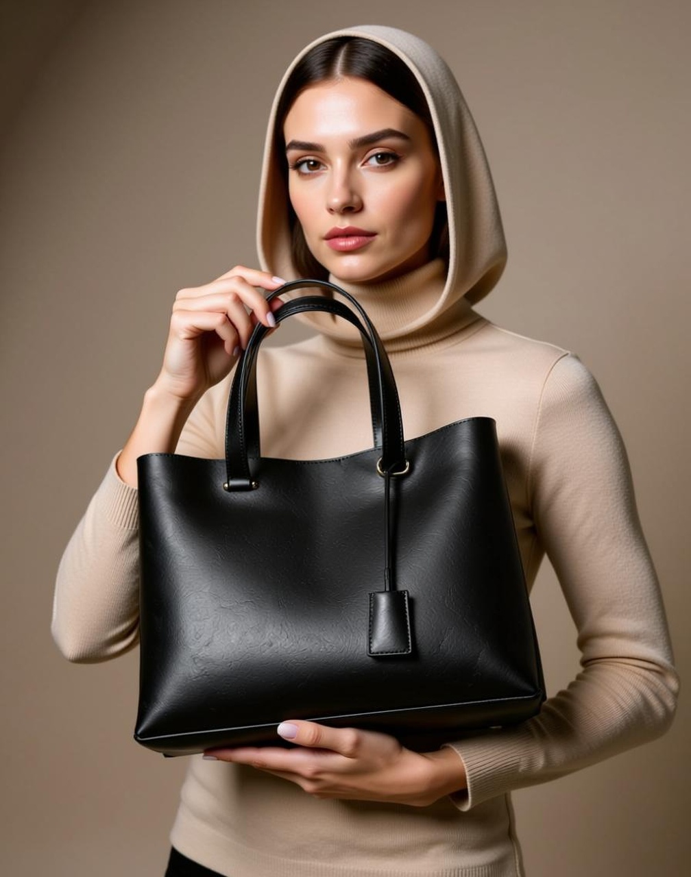 کیف زنانه سایز بزرگ طرح بانو - Image 2